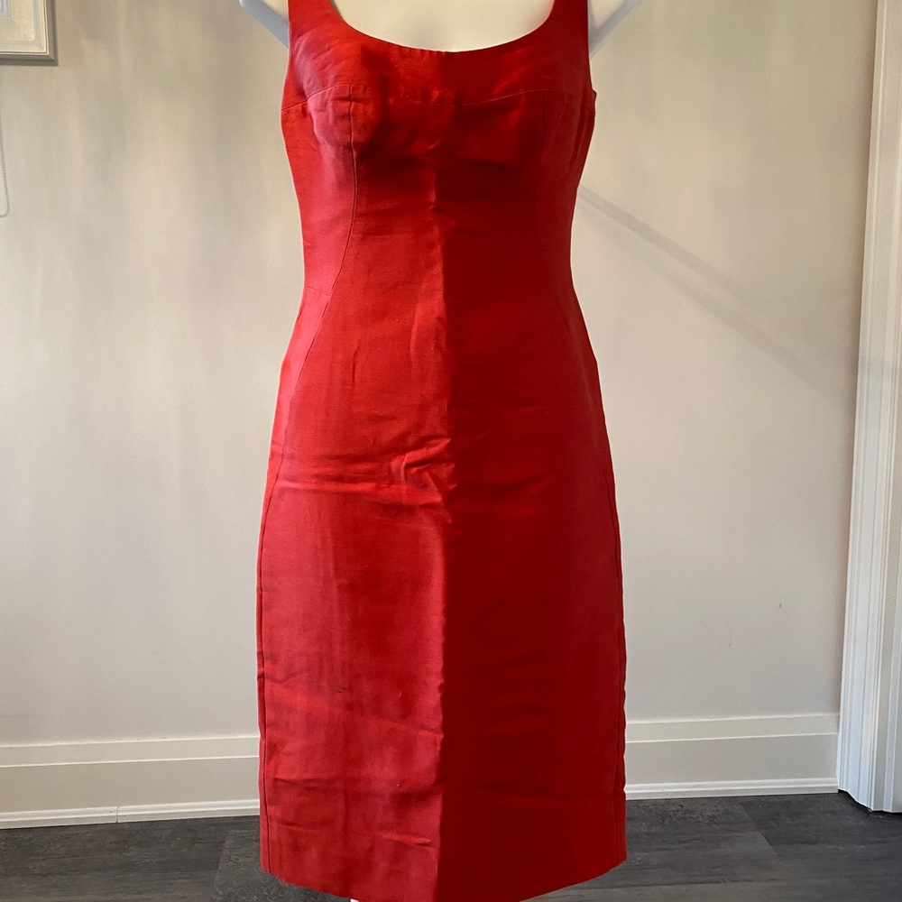 TULEH RTW 2009 RED DINING DRESS